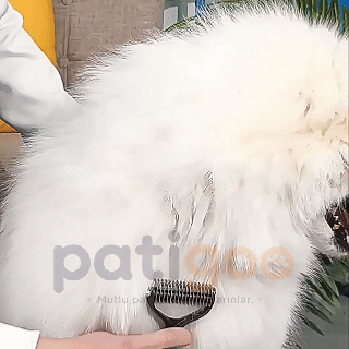 Patigoo™ Çift Taraflı Tüy Toplama Tarağı