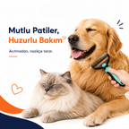 Patigoo™ Çift Taraflı Tüy Toplama Tarağı