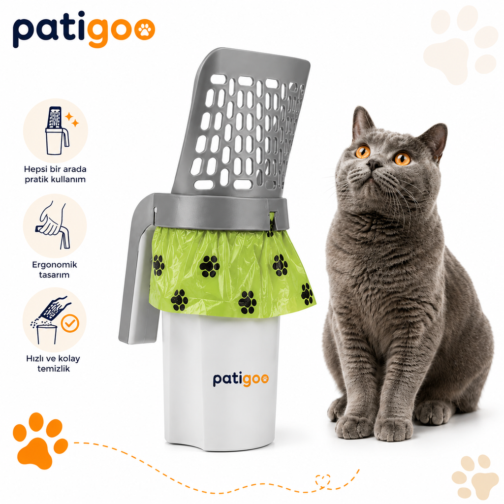 Patigoo™ Akıllı Kum Küreği