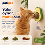 Patigoo™ 3'lü Kedi Avokado Topu