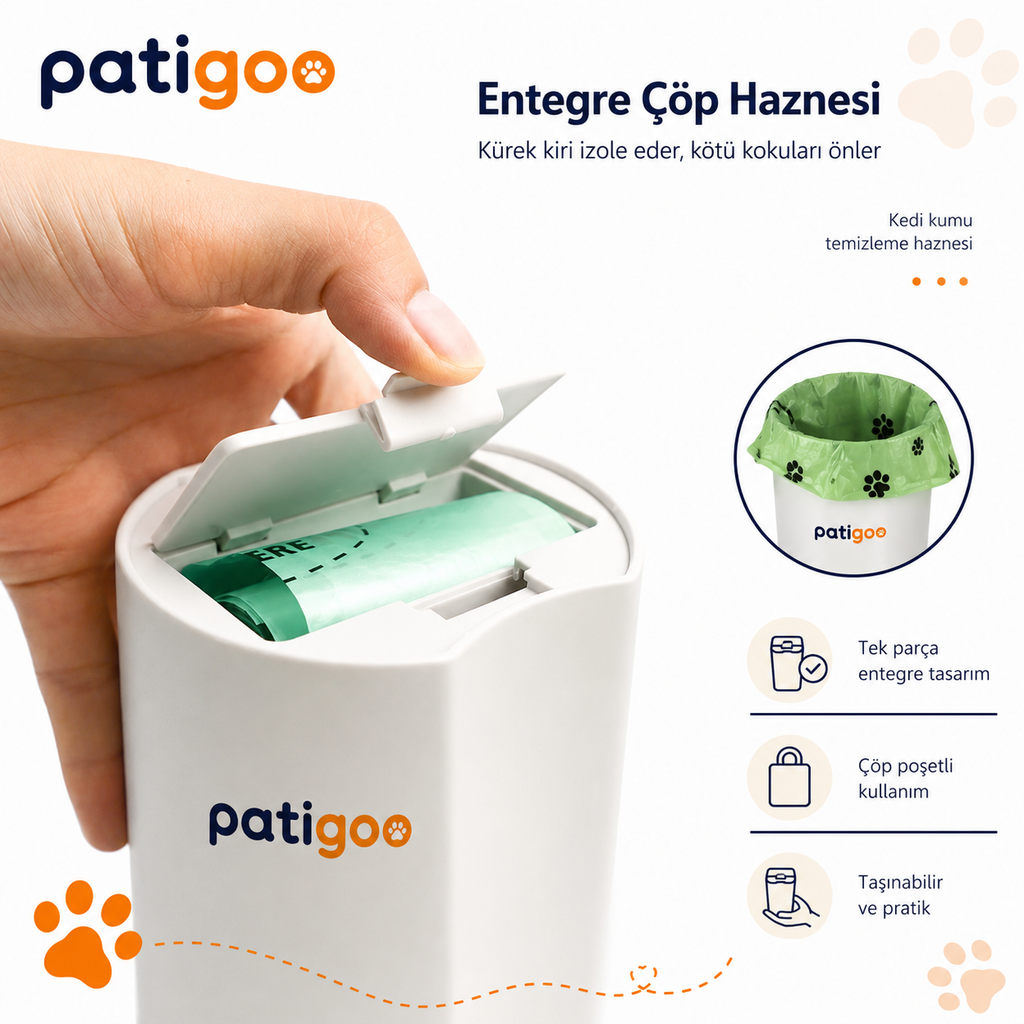 Patigoo™ Akıllı Kum Küreği
