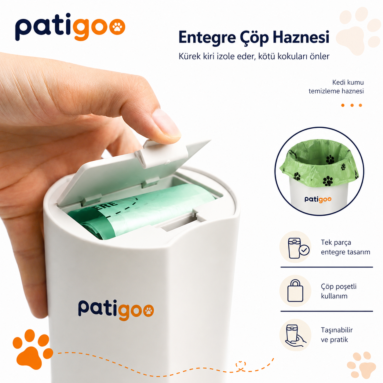 Patigoo™ Akıllı Kum Küreği