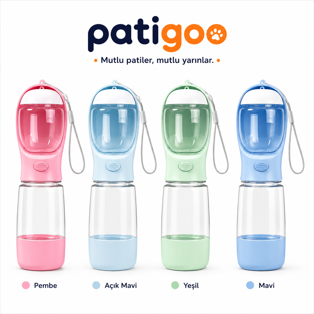 Patigoo™ 4'ü 1 Arada Mama Hazneli Seyahat Suluğu