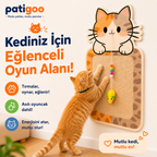 Patigoo™ Duvara Yapışan Kedi Tırmalama Tahtası