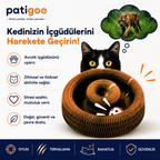 Patigoo™ Akıllı Kedi Oyun Tüneli ve Tırmalama Yatağı