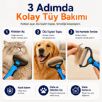 Patigoo™ Çift Taraflı Tüy Toplama Tarağı
