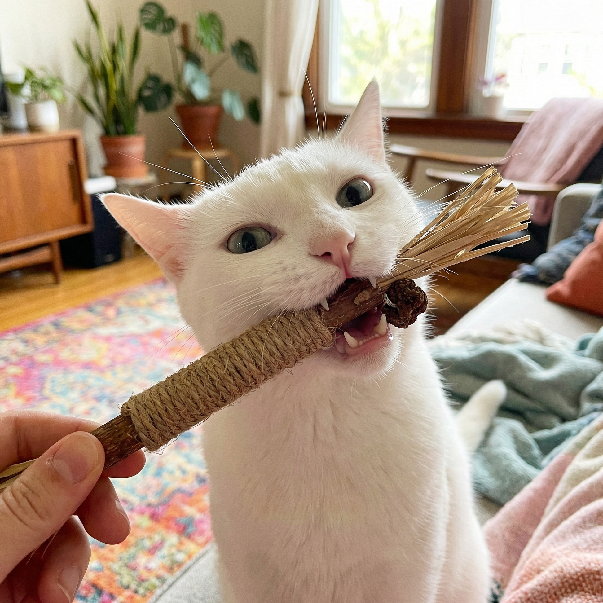 Patigoo™ Matatabi Kedi Diş Temizleme Oyuncağı